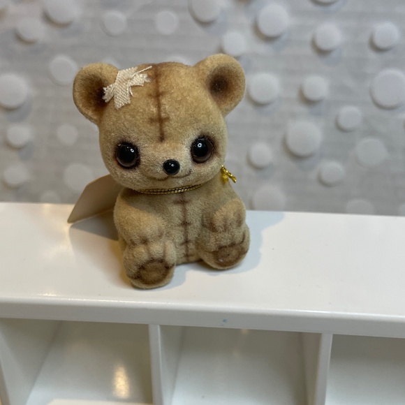 💕3 for $10- Fuzzy Wazzy 🧸Get Well Soon flocked bear with bandaid - Picture 1 of 4